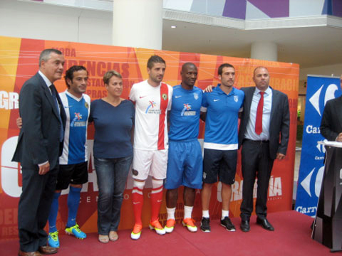 Presentación oficial de Equipación deportiva del Hércules C.F.