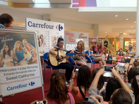 Presentación del nuevo disco de Sweet California