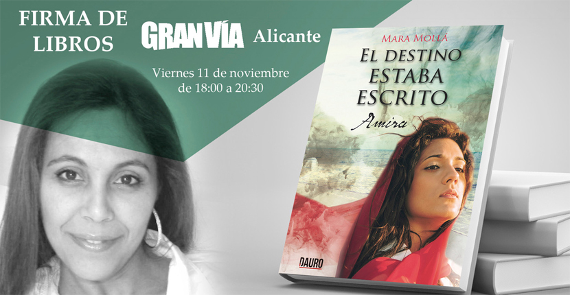 Firma de libros Mara Mollá