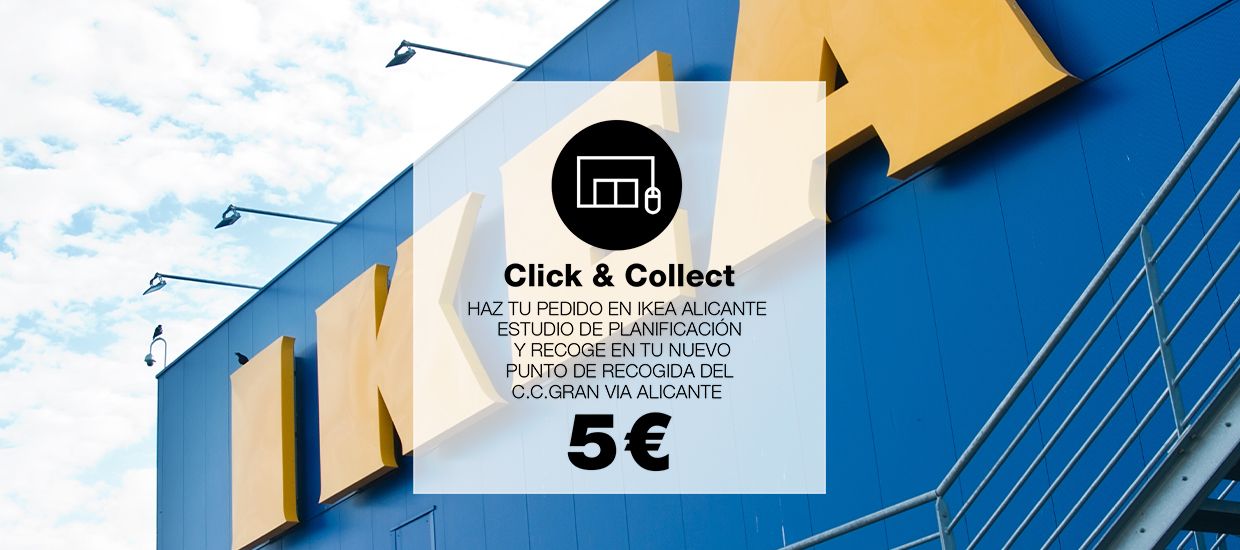 IKEA Alicante Estudio de planificación recogida muebles