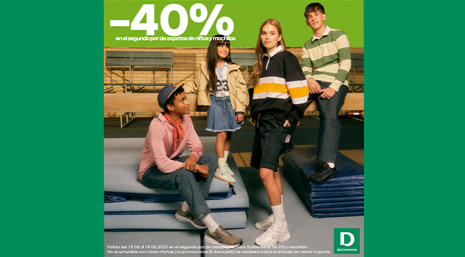 BACK TO SCHOOL en Deichmann Calzados